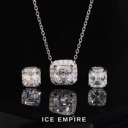 Iced Out Rose Gold Plated Moissanite Cuban Chain