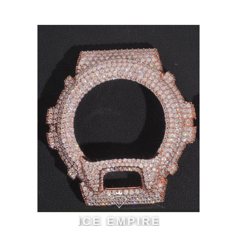 Iced Out 925 Silver Moissanite Watch