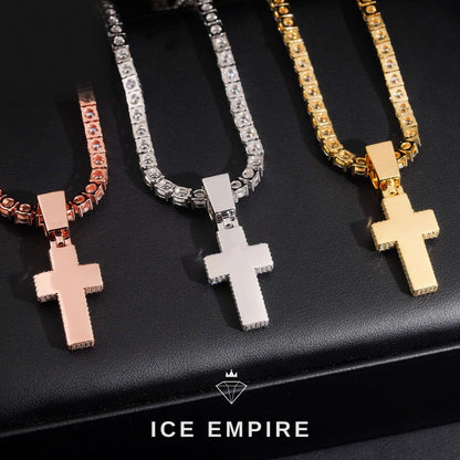 Iced Out 925 Silver Moissanite Pendant