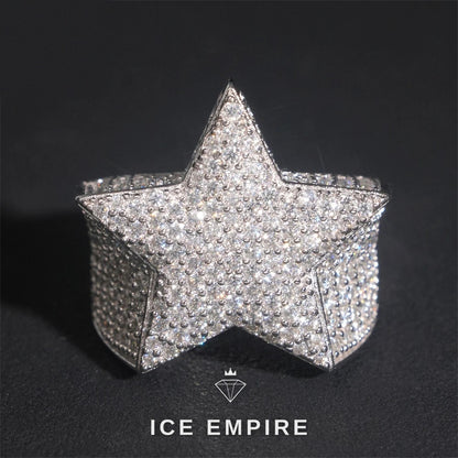 Iced Out 925 Silver Moissanite Cuban Chain