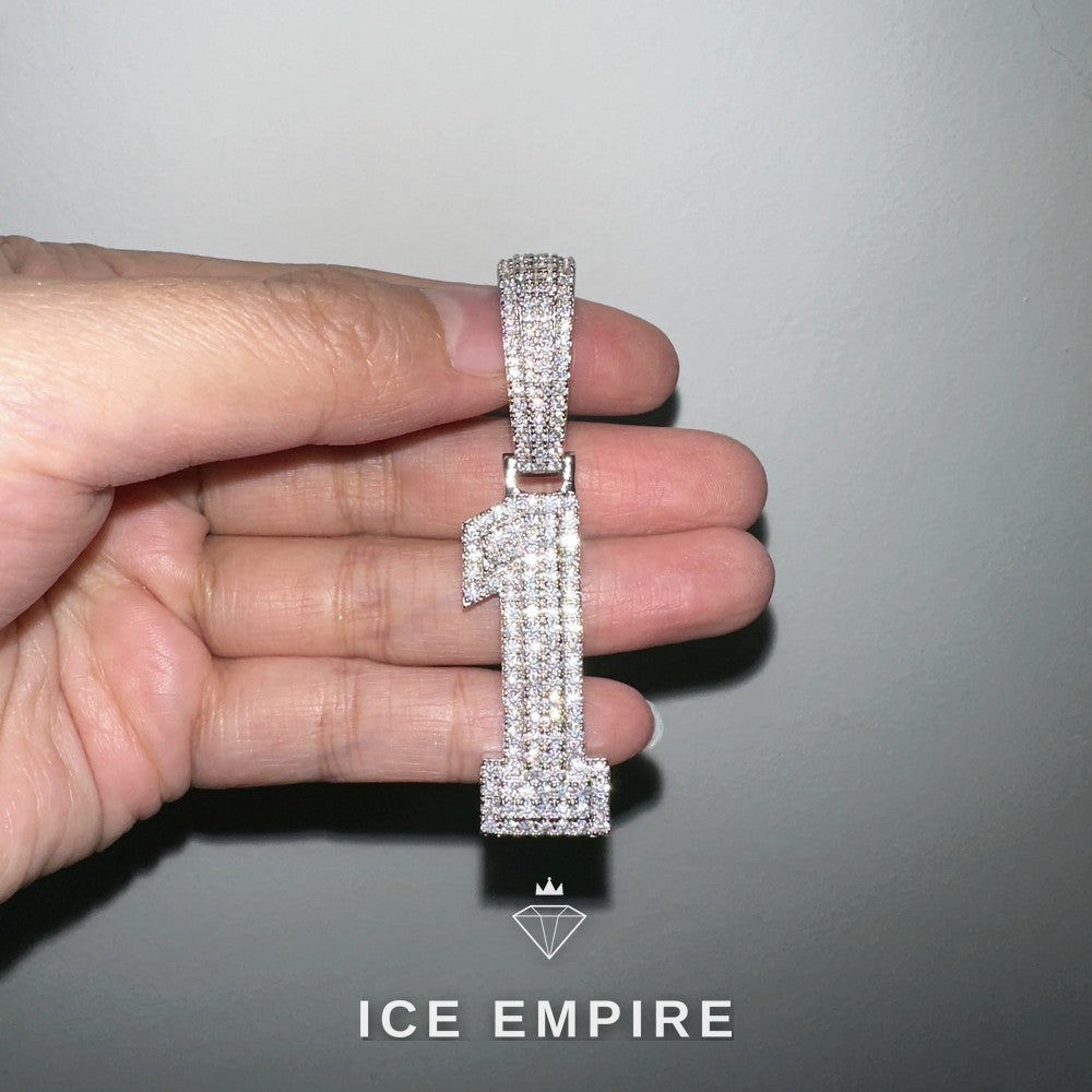 Iced Out Baguette Rose Gold Plated Cuban Chain