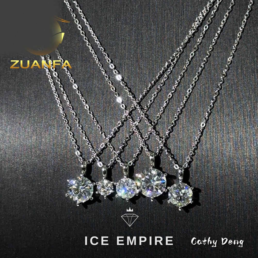 Iced Out Rose Gold Plated Moissanite Cuban Chain
