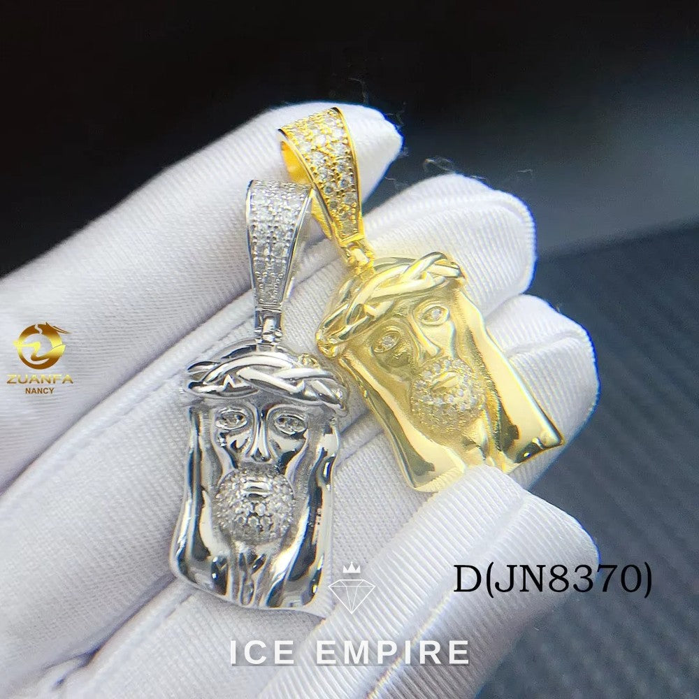 Iced Out Rose Gold Plated Moissanite Cuban Chain