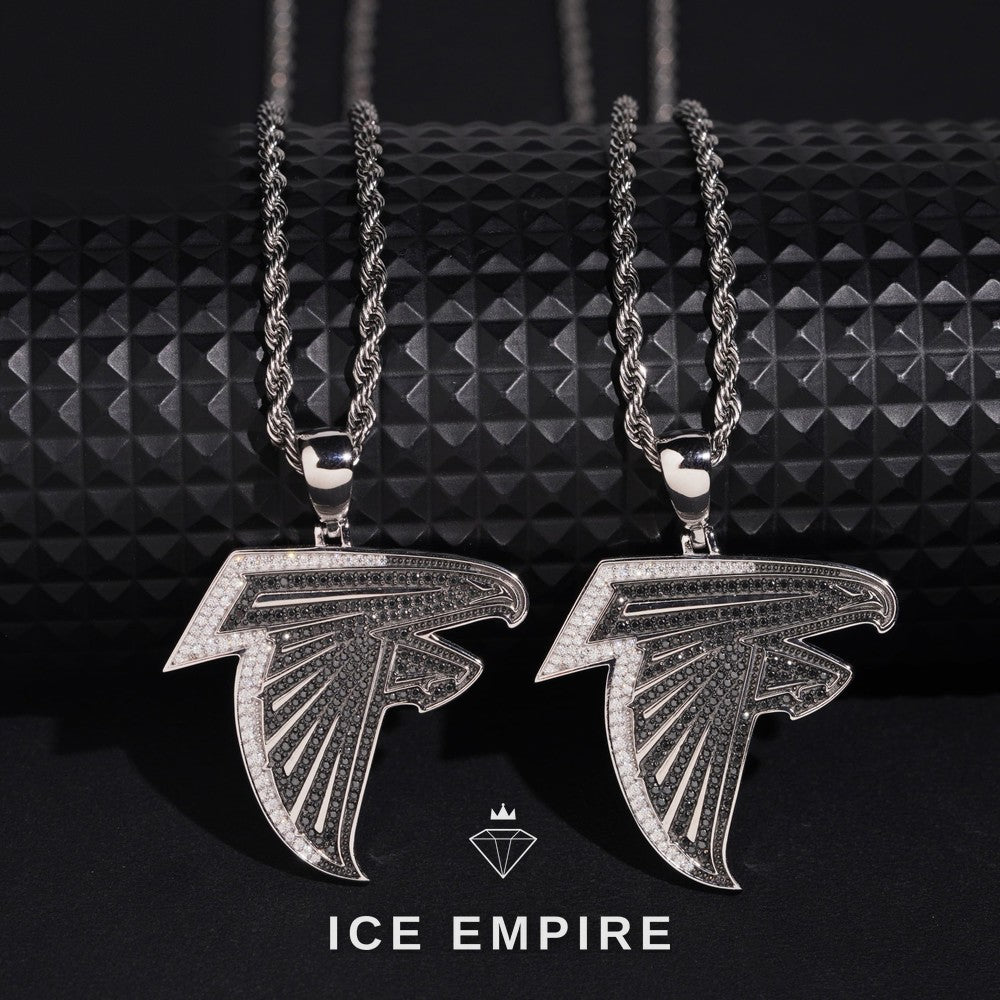 Iced Out Gold Plated Moissanite Pendant