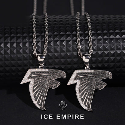 Iced Out Gold Plated Moissanite Pendant