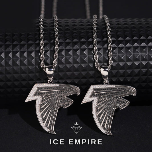 Iced Out Gold Plated Moissanite Pendant