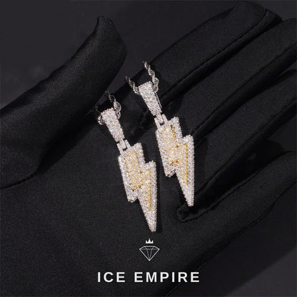 Iced Out 925 Silver Moissanite Pendant