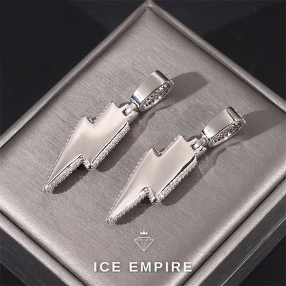 Iced Out 925 Silver Moissanite Pendant