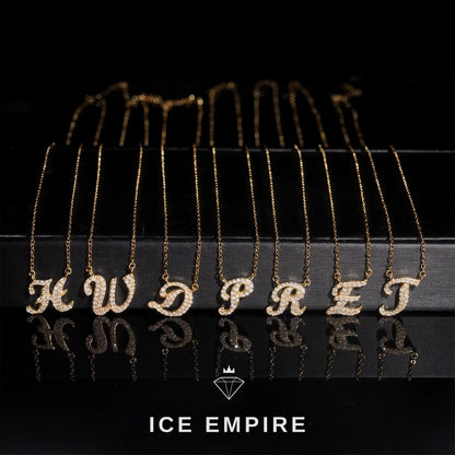 Iced Out Rose Gold Plated Moissanite Cuban Chain