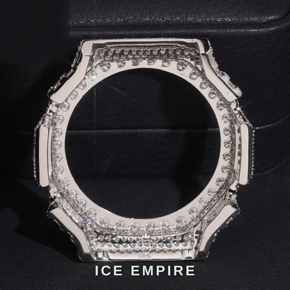Iced Out Gold Plated Moissanite Watch