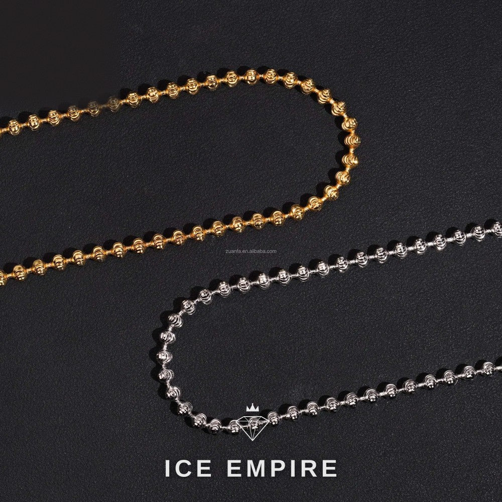 Iced Out Gold Plated Cuban Chain