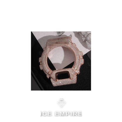 Iced Out 925 Silver Moissanite Watch