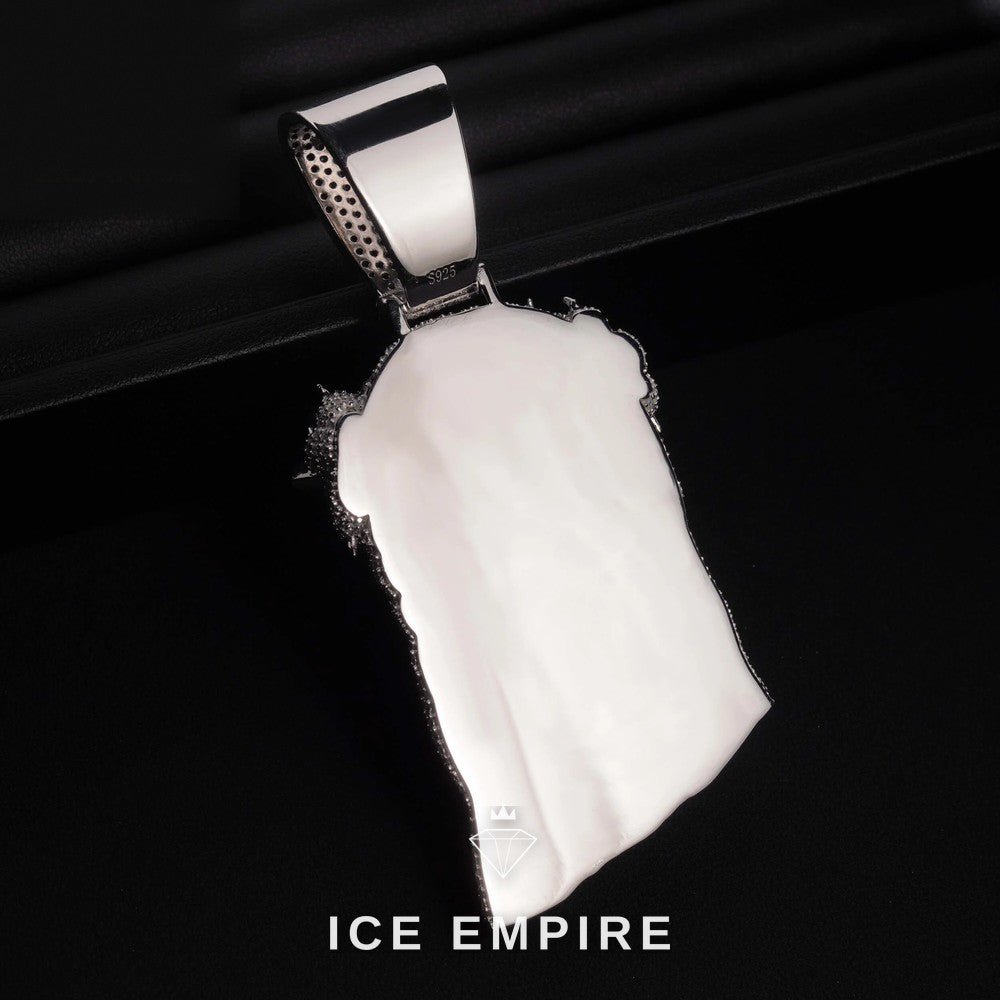 Iced Out 925 Silver Pendant