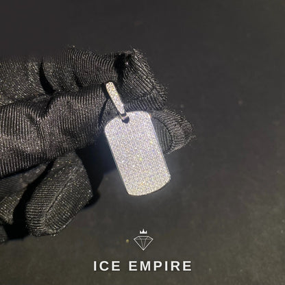 Iced Out 925 Silver Moissanite Pendant