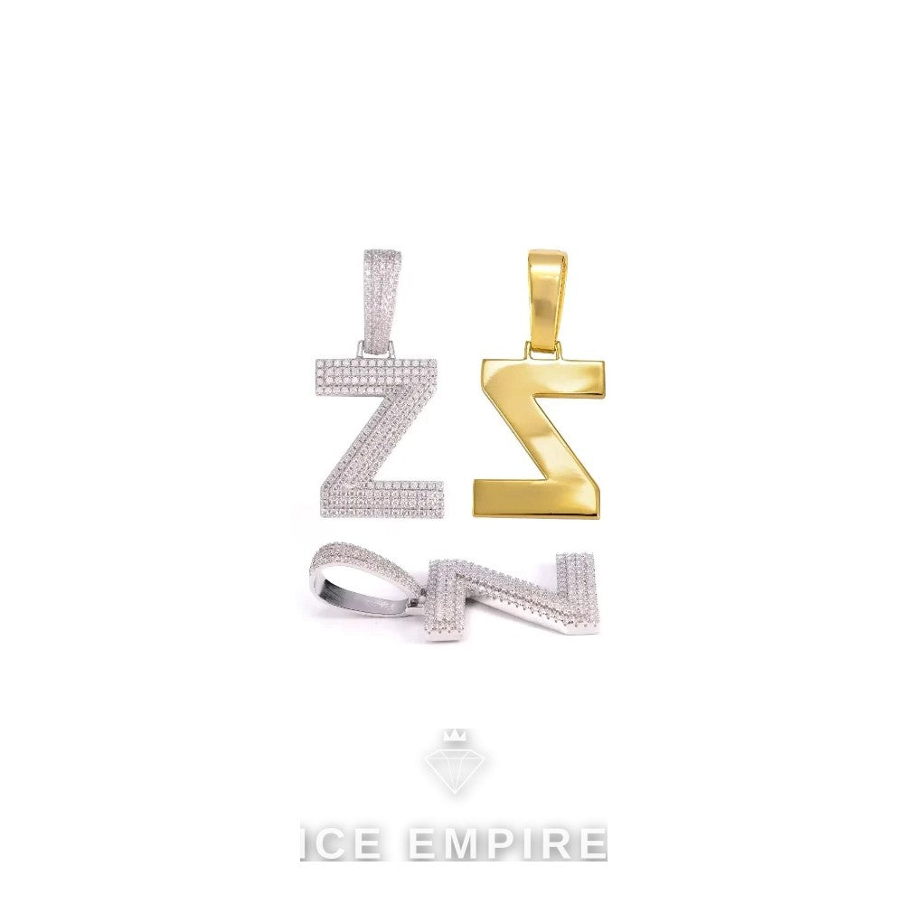 Iced Out 925 Silver Moissanite Pendant