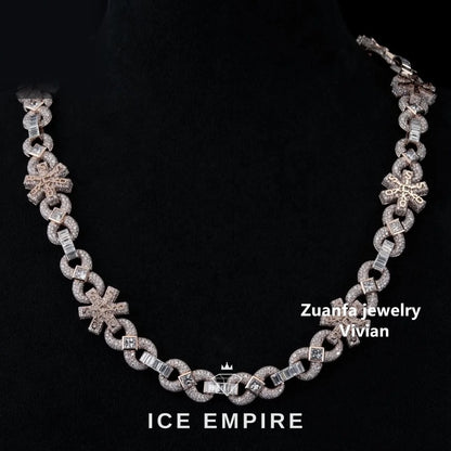 Iced Out 925 Silver Pendant
