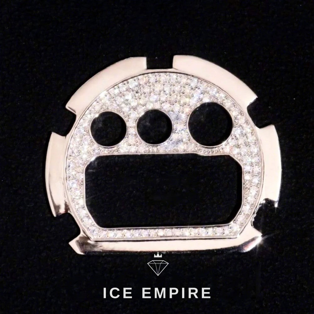 Iced Out 925 Silver Moissanite Watch