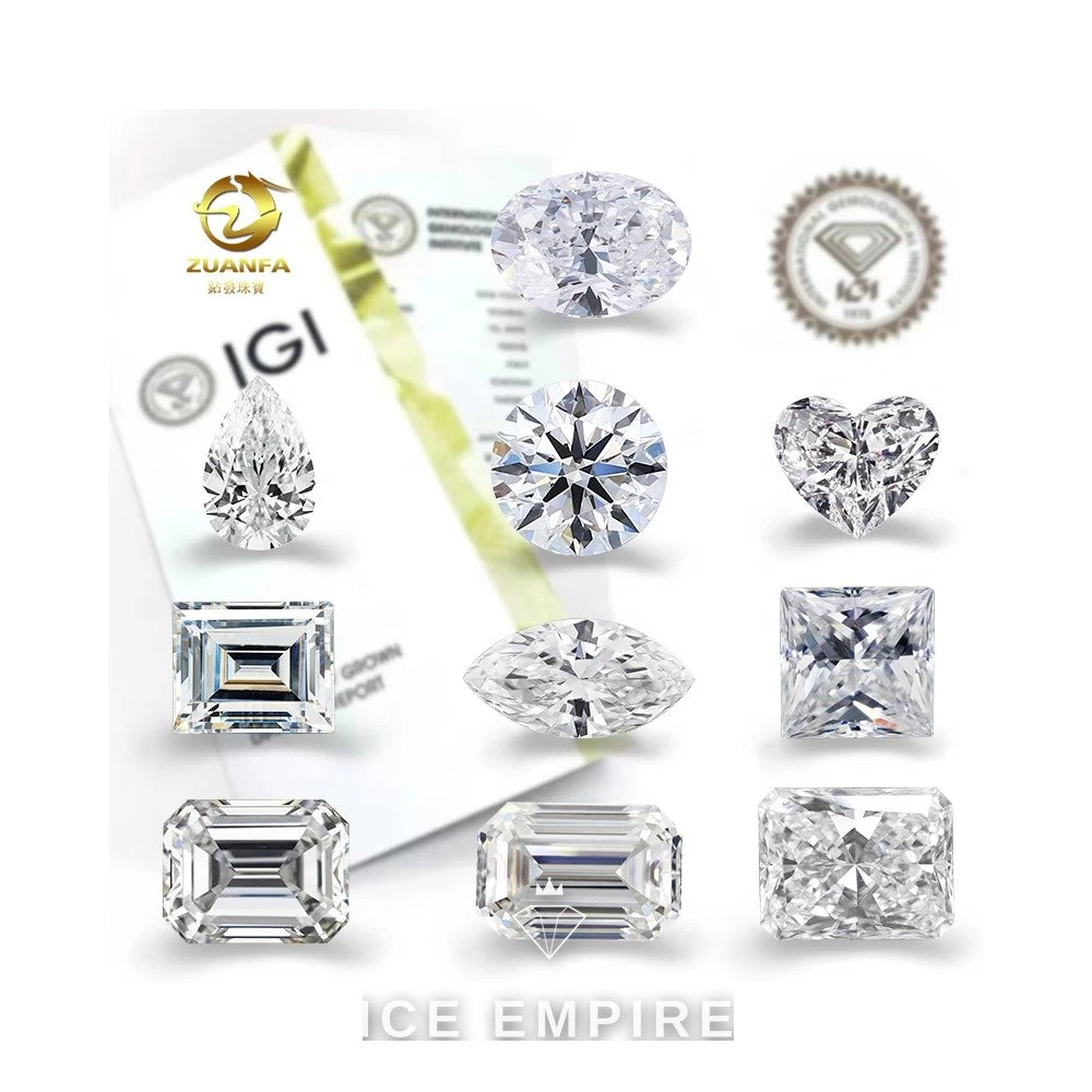 Iced Out 925 Silver Lab Grown Diamond Pendant