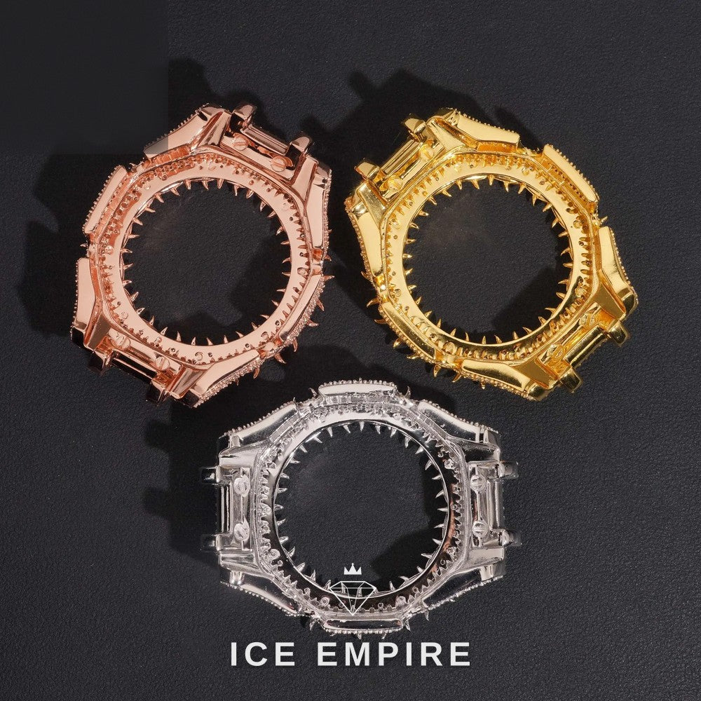 Iced Out 925 Silver Moissanite Watch