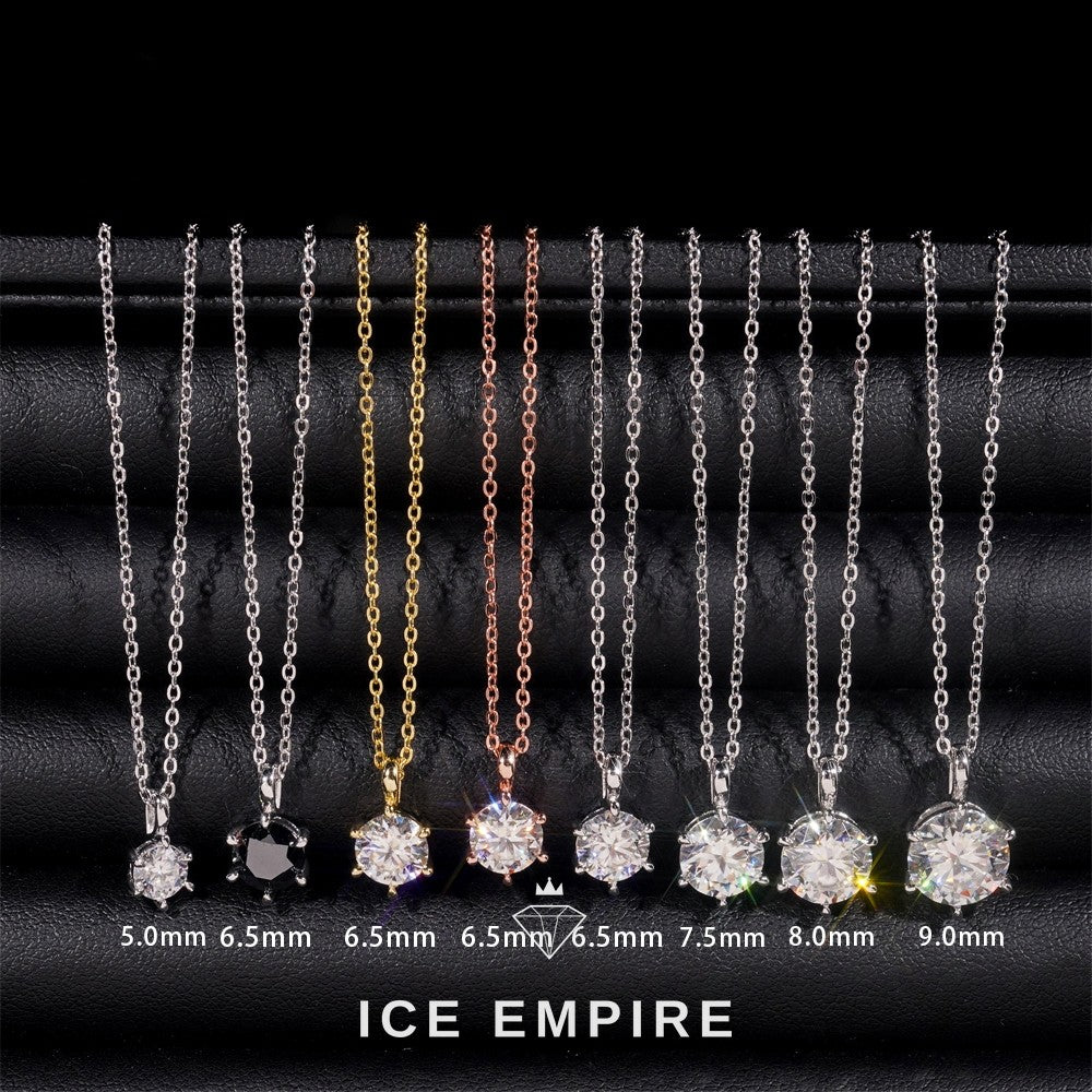 Iced Out Rose Gold Plated Moissanite Cuban Chain