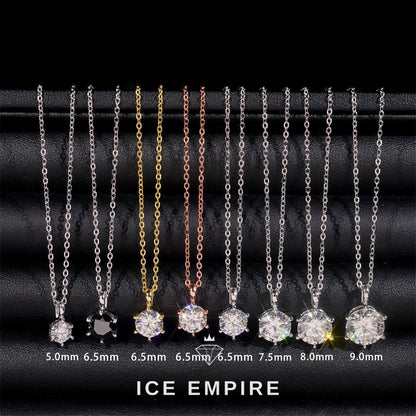 Iced Out Rose Gold Plated Moissanite Cuban Chain