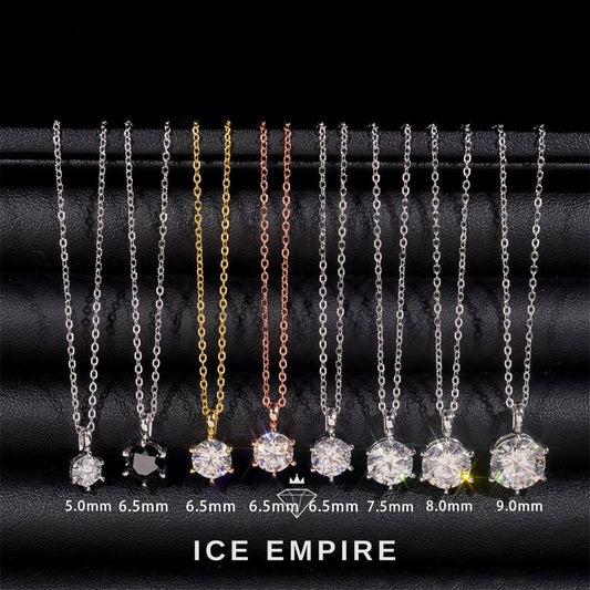 Iced Out Rose Gold Plated Moissanite Cuban Chain
