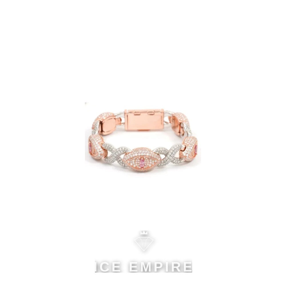 Iced Out 925 Silver Moissanite Cuban Chain