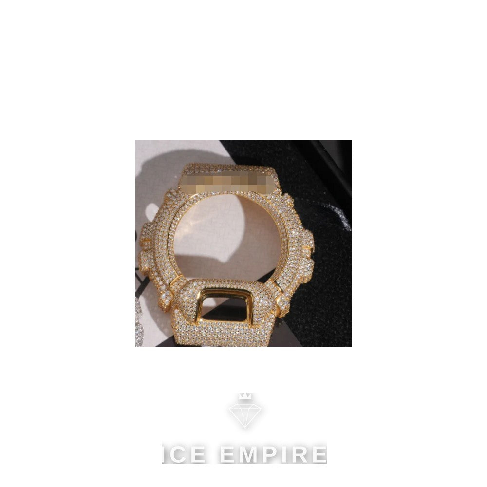 Iced Out 925 Silver Moissanite Watch