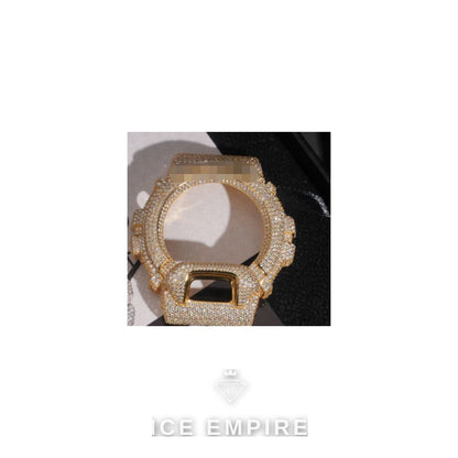 Iced Out 925 Silver Moissanite Watch