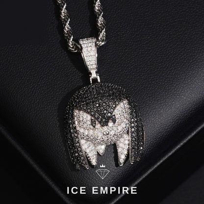 Iced Out 925 Silver Moissanite Pendant