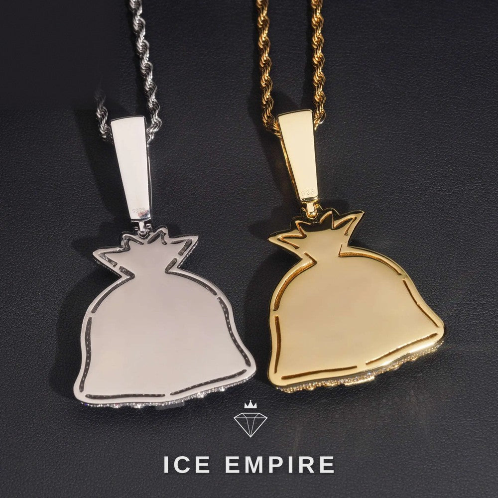 Iced Out 925 Silver Rope Chain