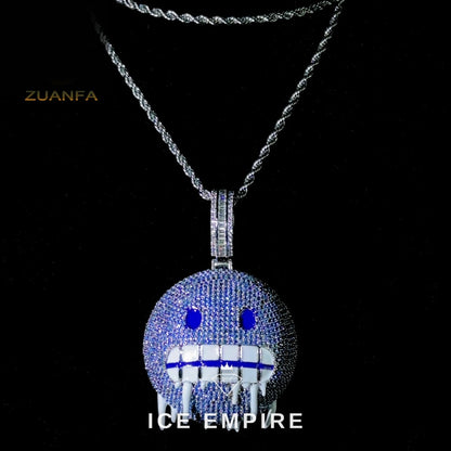 Iced Out 925 Silver Cuban Chain
