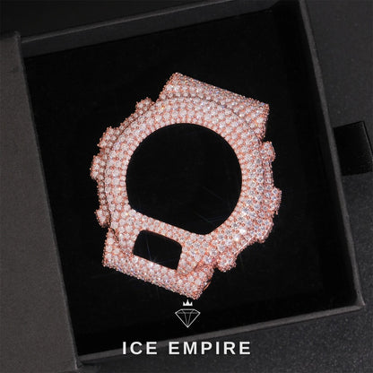Iced Out 925 Silver Moissanite Watch