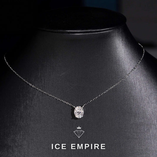 Iced Out Rose Gold Plated Moissanite Cuban Chain