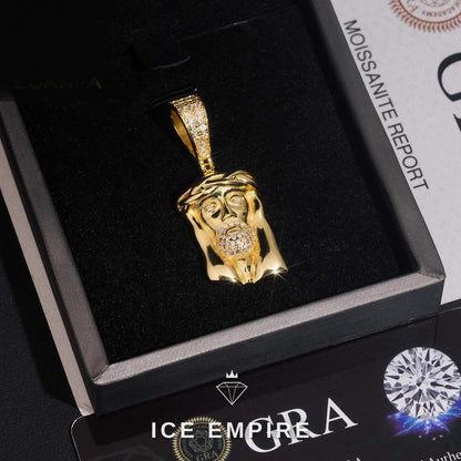 Iced Out 925 Silver Pendant