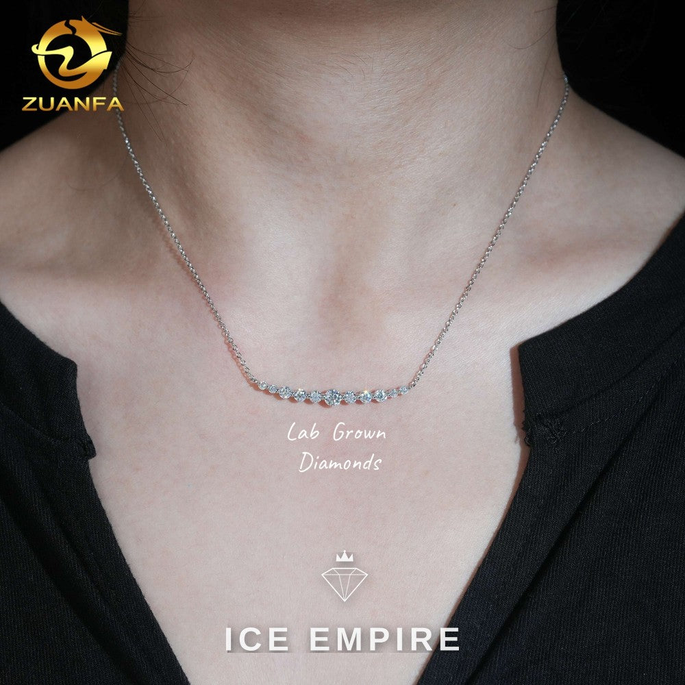 Iced Out 925 Silver Lab Grown Diamond Pendant