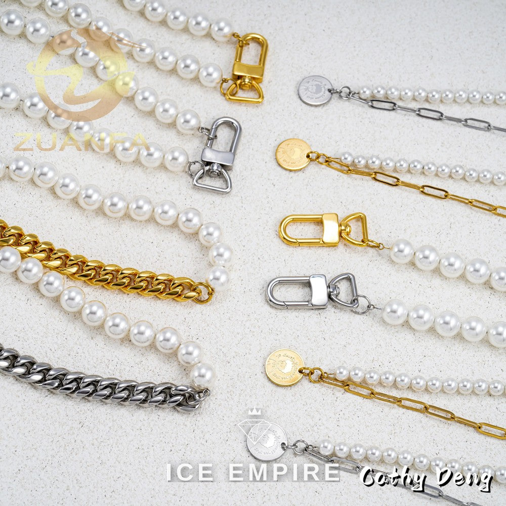Iced Out Rose Gold Plated Cuban Chain