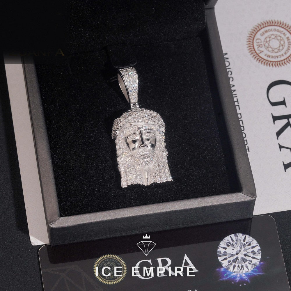 Iced Out Rose Gold Plated Pendant