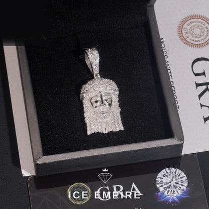 Iced Out Rose Gold Plated Pendant