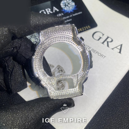 Iced Out 925 Silver Moissanite Watch