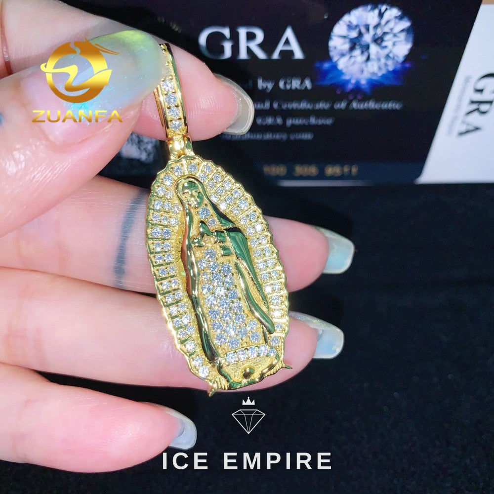 Iced Out Gold Plated Pendant
