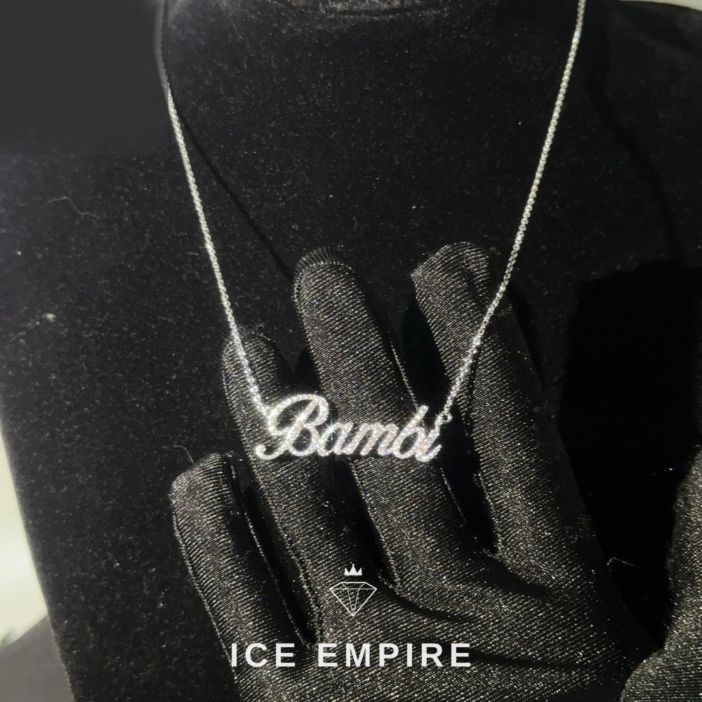 Iced Out Rose Gold Plated Moissanite Cuban Chain