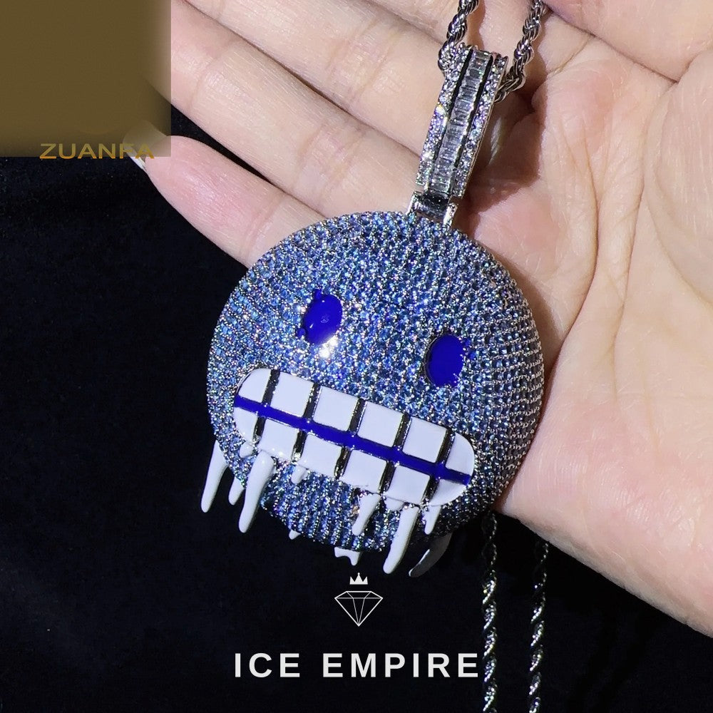 Iced Out 925 Silver Cuban Chain