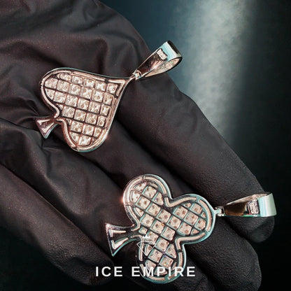 Iced Out 925 Silver Moissanite Pendant