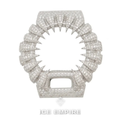 Iced Out 925 Silver Moissanite Watch