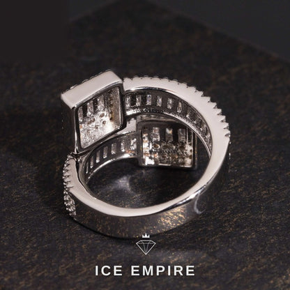 Iced Out 925 Silver Lab Grown Diamond Pendant