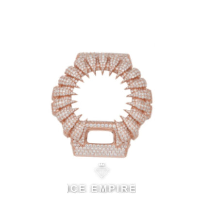 Iced Out 925 Silver Moissanite Watch