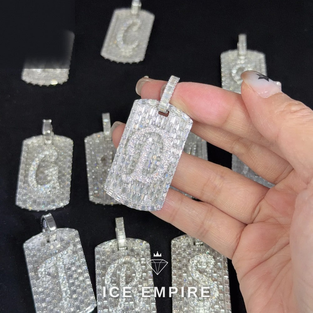 Iced Out Rose Gold Plated Moissanite Cuban Chain