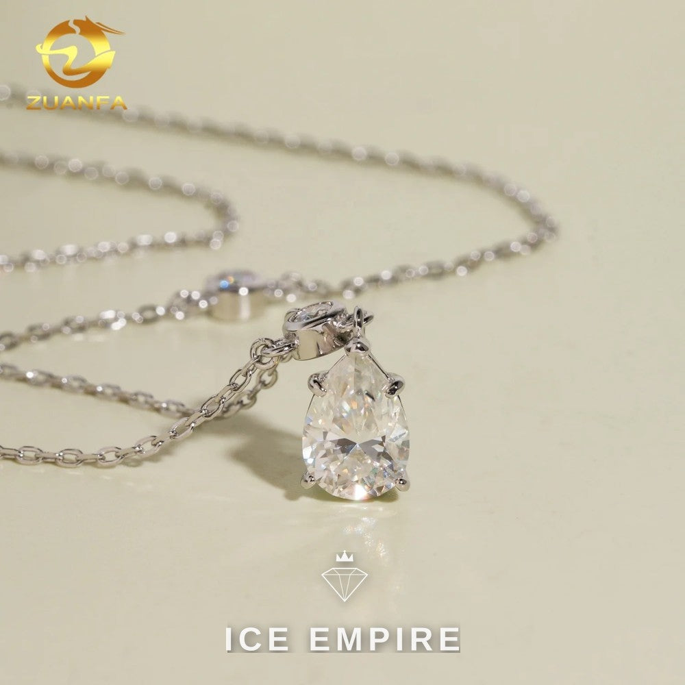 Iced Out 925 Silver Pendant