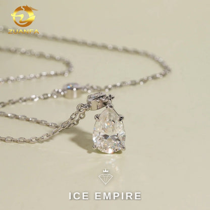 Iced Out 925 Silver Pendant